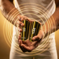 Golden Mini Shin Pads - "1% Chance, 99% Faith"